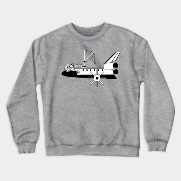 Space Shuttle Willie Crewneck Sweatshirt by IORS